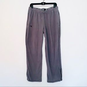 Men’s Gray Fleece Under Armour Sweatpants XL